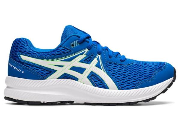 Asics Hardloopschoenen Kinderen, CONTEND Wit/Blauw - Asics Winkels Belgie | B2487569-PC